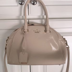 Cream colored Kate Spade handbag